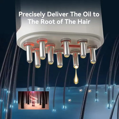 Electric Oil Applicator and Vibration Scalp Massage