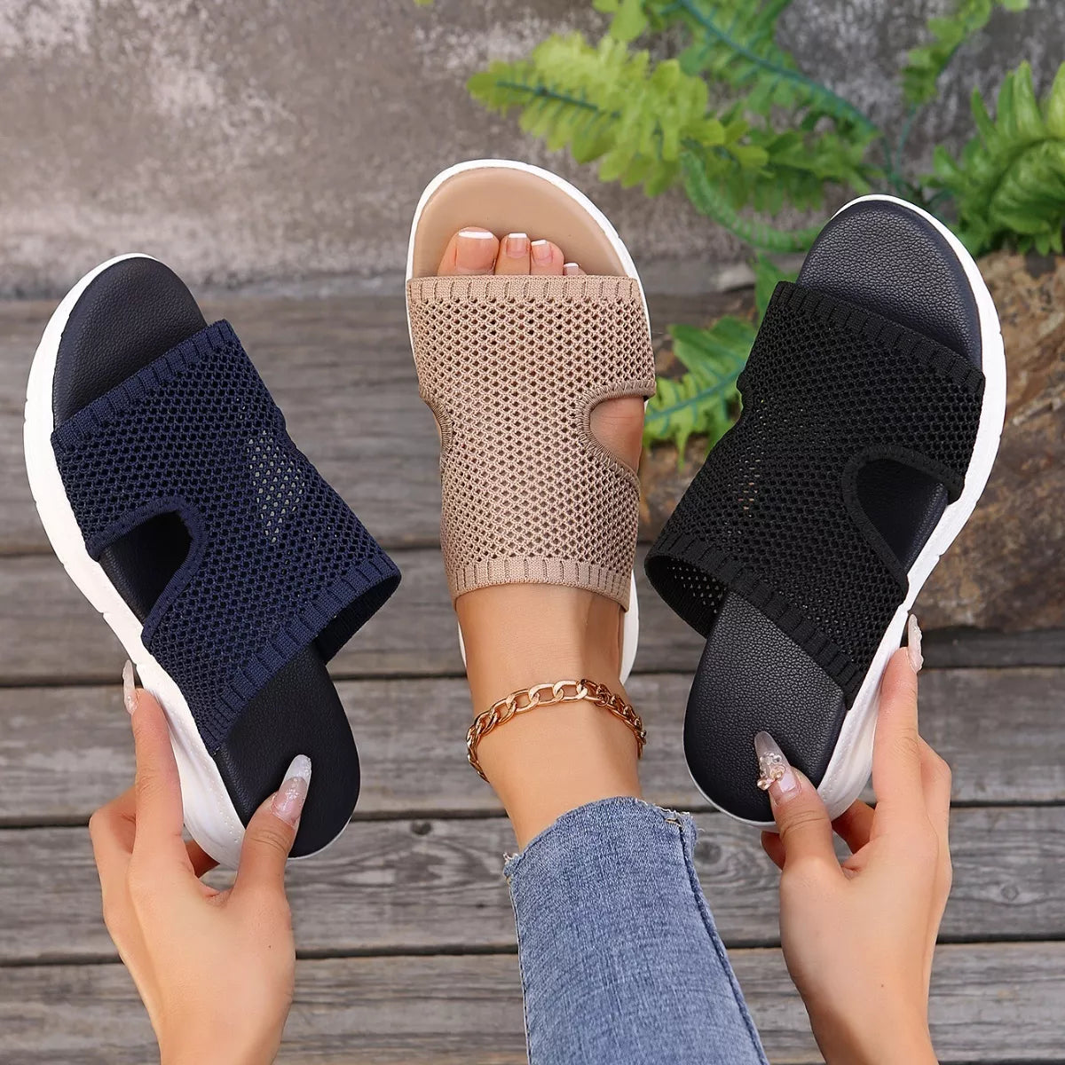 Breathable Open Toe Sandals
