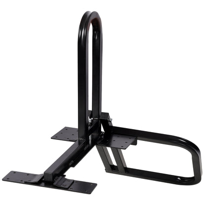 Foldable Pickup Truck Tailgate One-Step Ladder - Universal Fit.