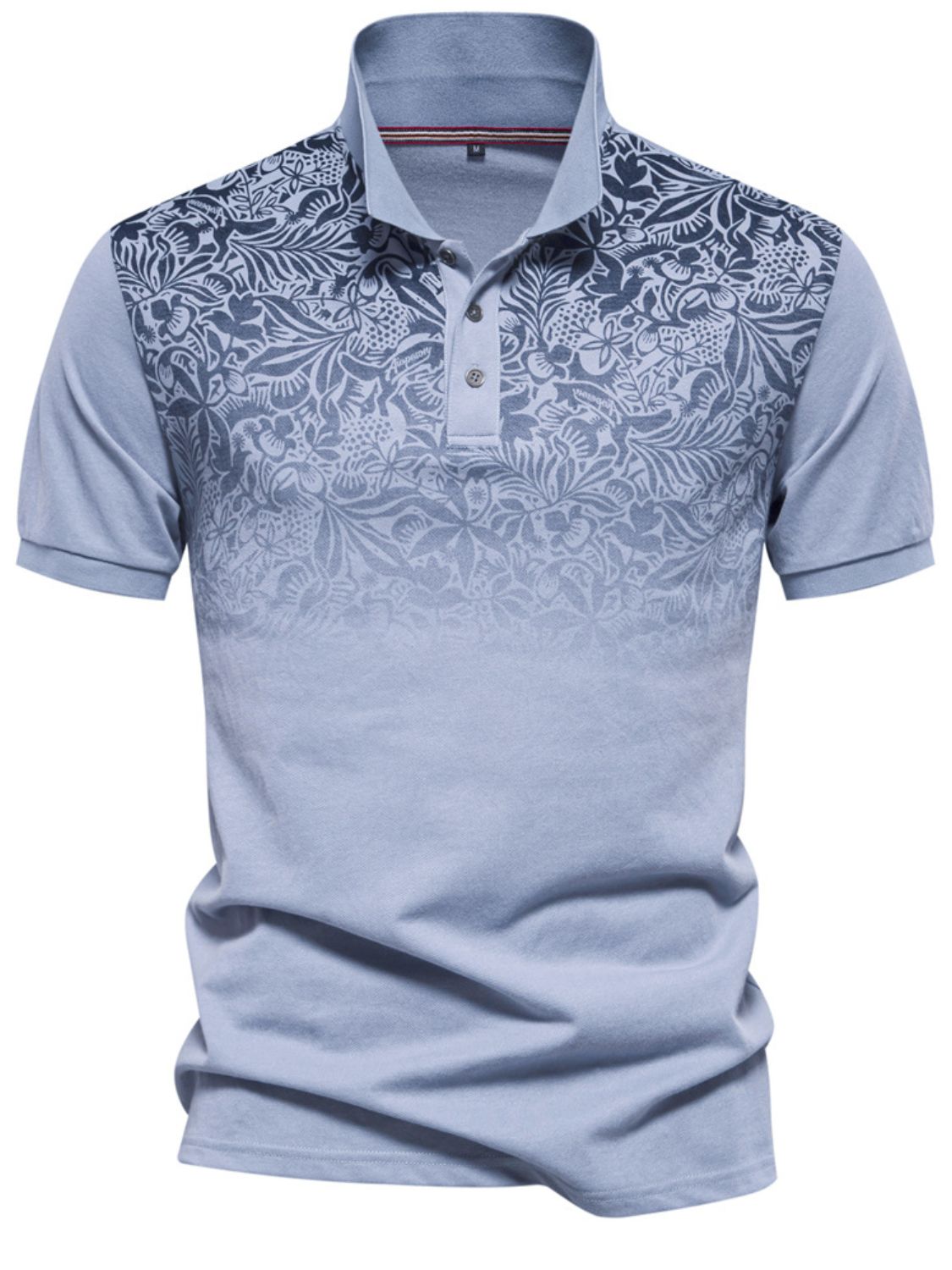 Men's Printed Short Sleeve Polo