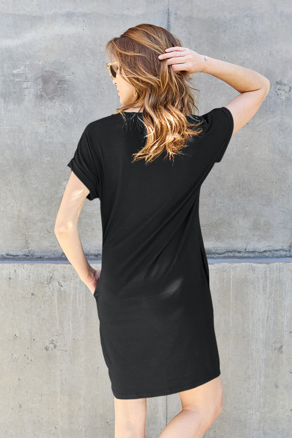 Full size Dress with Pockets - MONLANE
