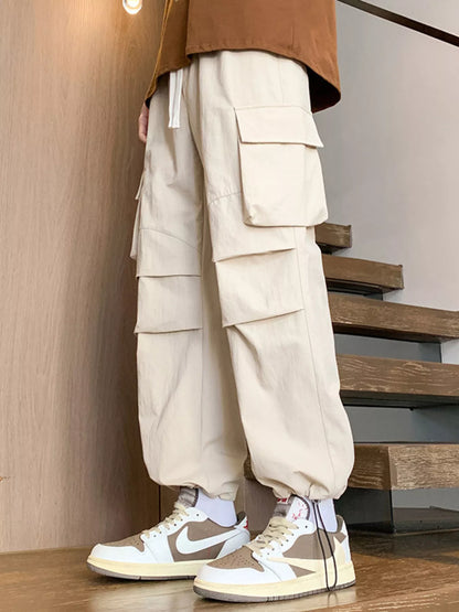 Men's Plus Size Loose Fit Cargo Pants