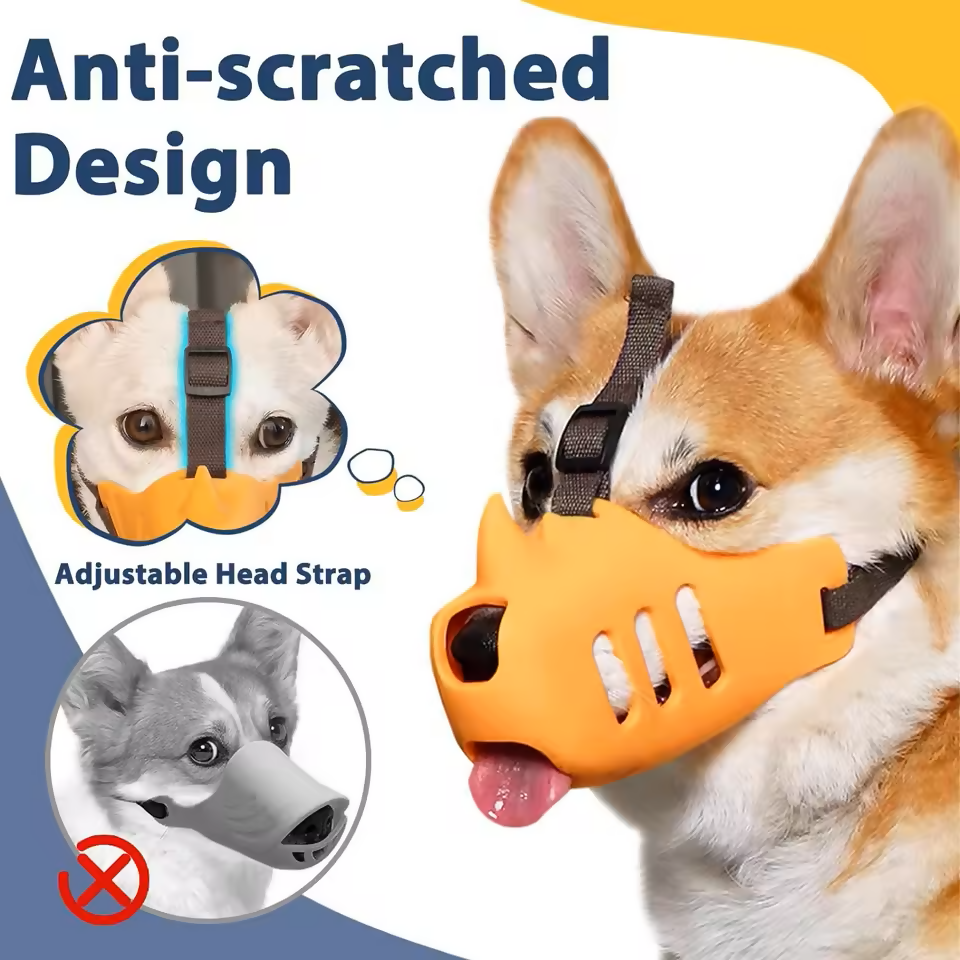 Soft & Breathable Dog Muzzle