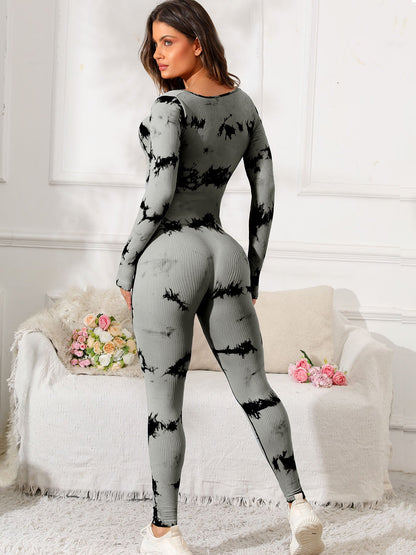 Long Sleeve Active Jumpsuit - MONLANE