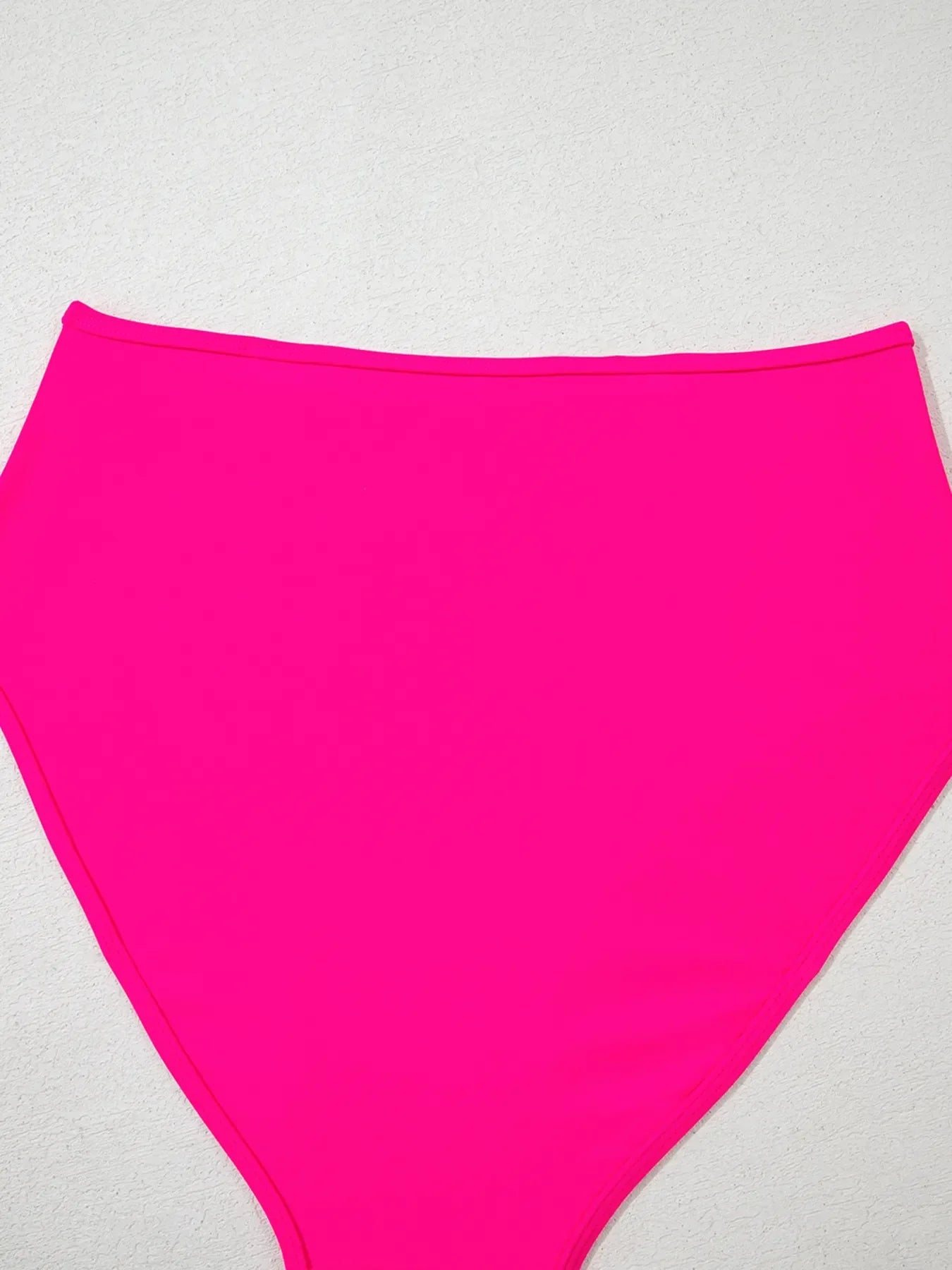 Ruched Tummy Control Tankini 2pcs Swimsuit