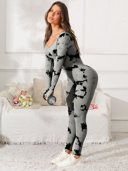 Long Sleeve Active Jumpsuit - MONLANE