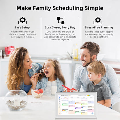 Digital Calendar Digital Wall Planner & Chore Chart