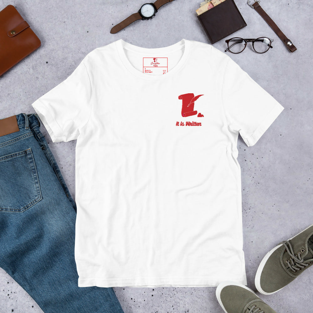 It Is Written Bible verse Unisex T-Shirt