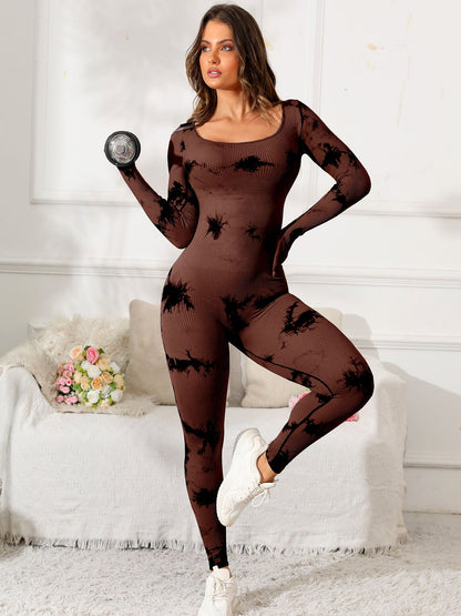 Long Sleeve Active Jumpsuit - MONLANE