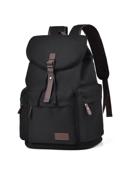 Multi Pockets Canvas Backpack