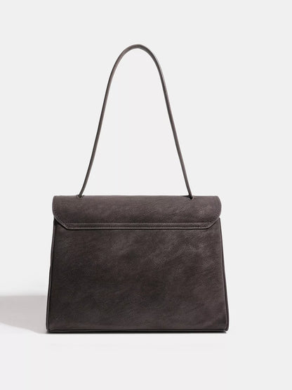 Buckle Closure Shoulder Bag
