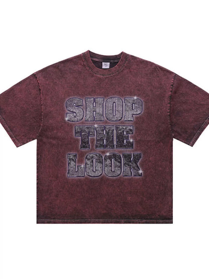 Men's Letter Graphic Short Sleeve T-Shirt