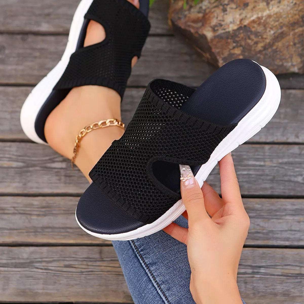 Breathable Open Toe Sandals