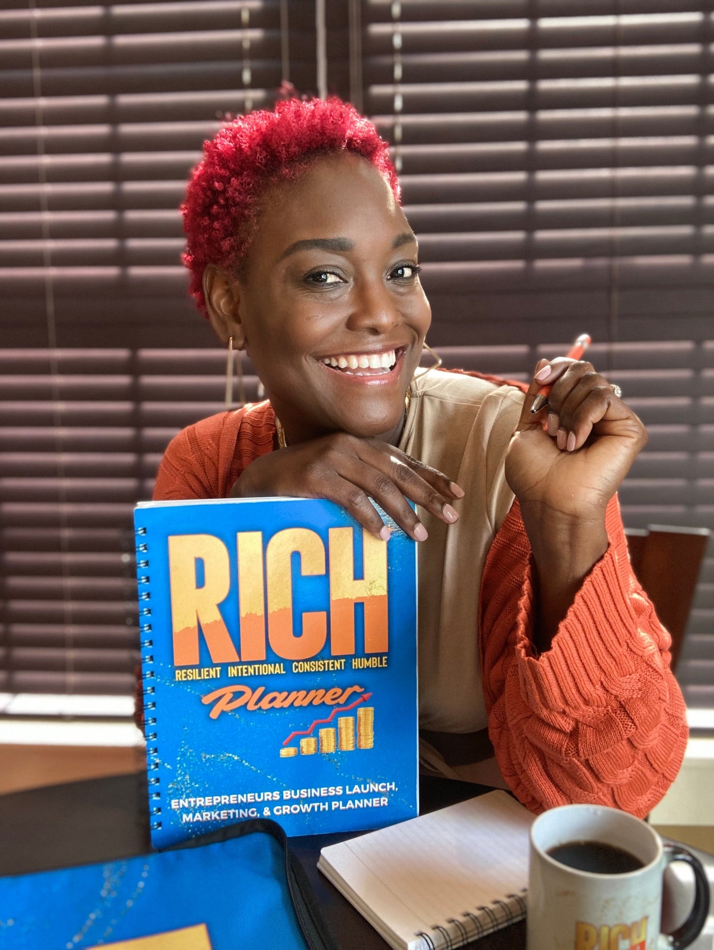 Quarterly R.I.C.H Planner (PAPERBACK) Pre-order - MONLANE DIGITAL