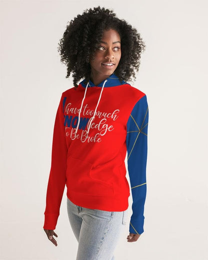 I Know Too Much To Be Broke Signature Women's Hoodie - MONLANE