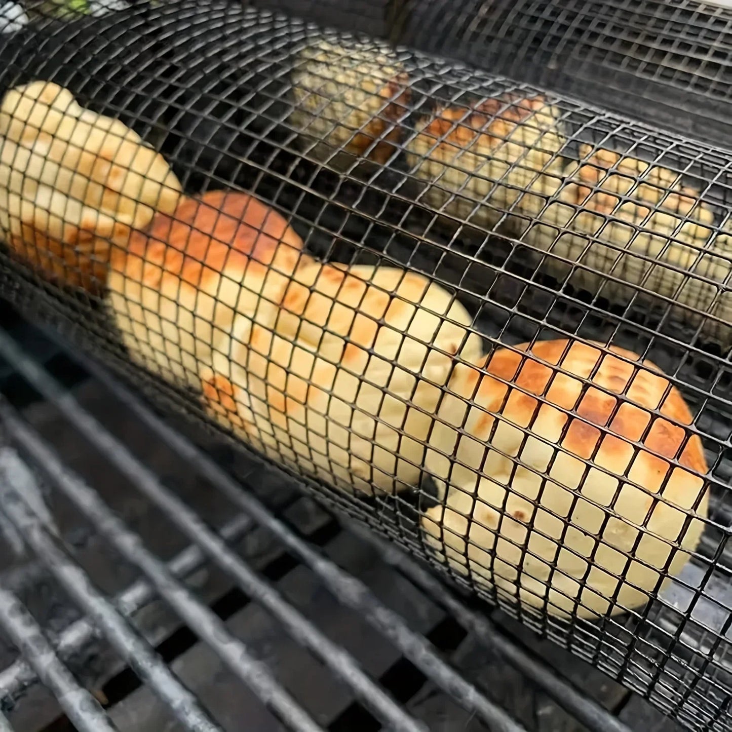 Stainless Steel Portable Barbecue Basket