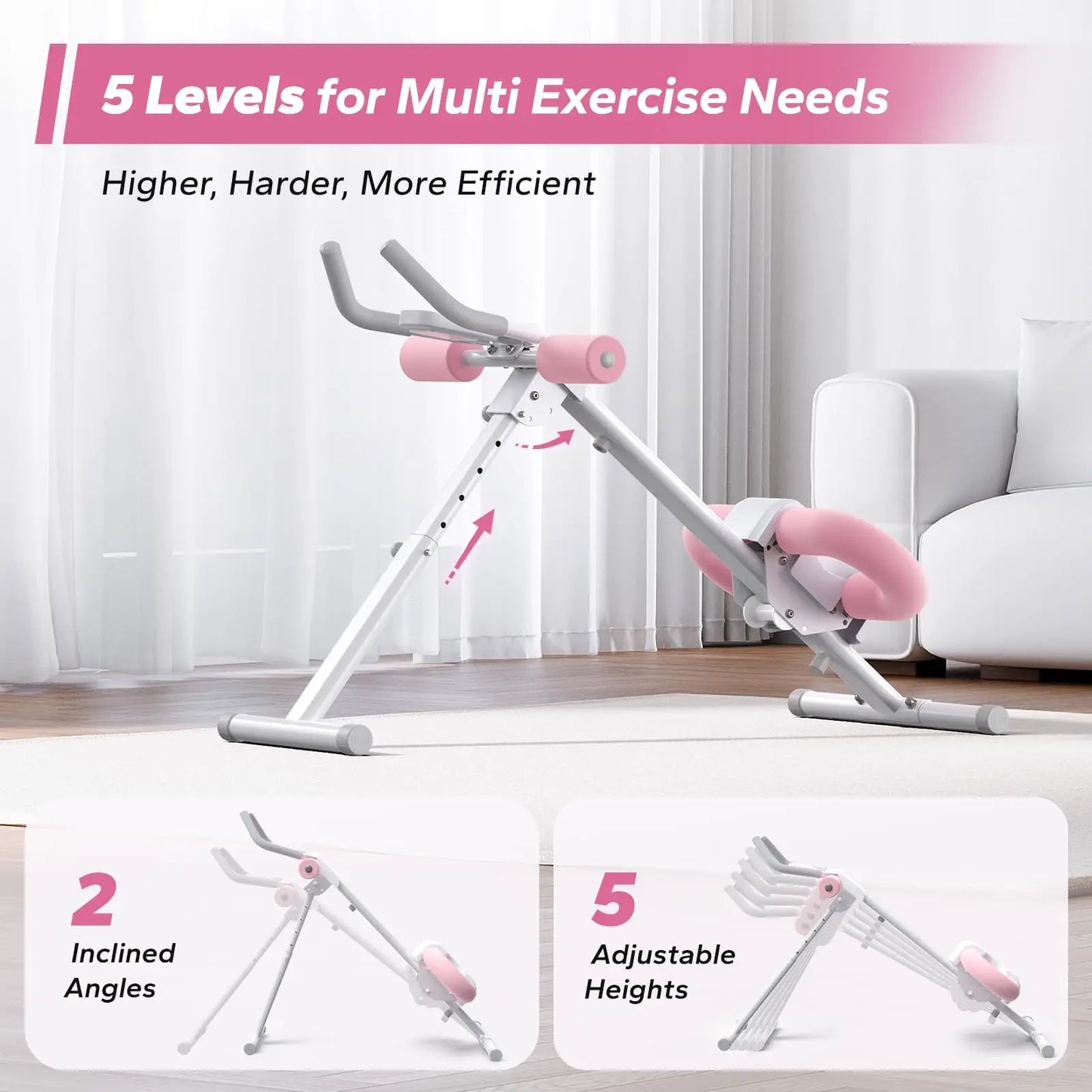 Adjustable Abdominal Exercise Machine - MONLANE