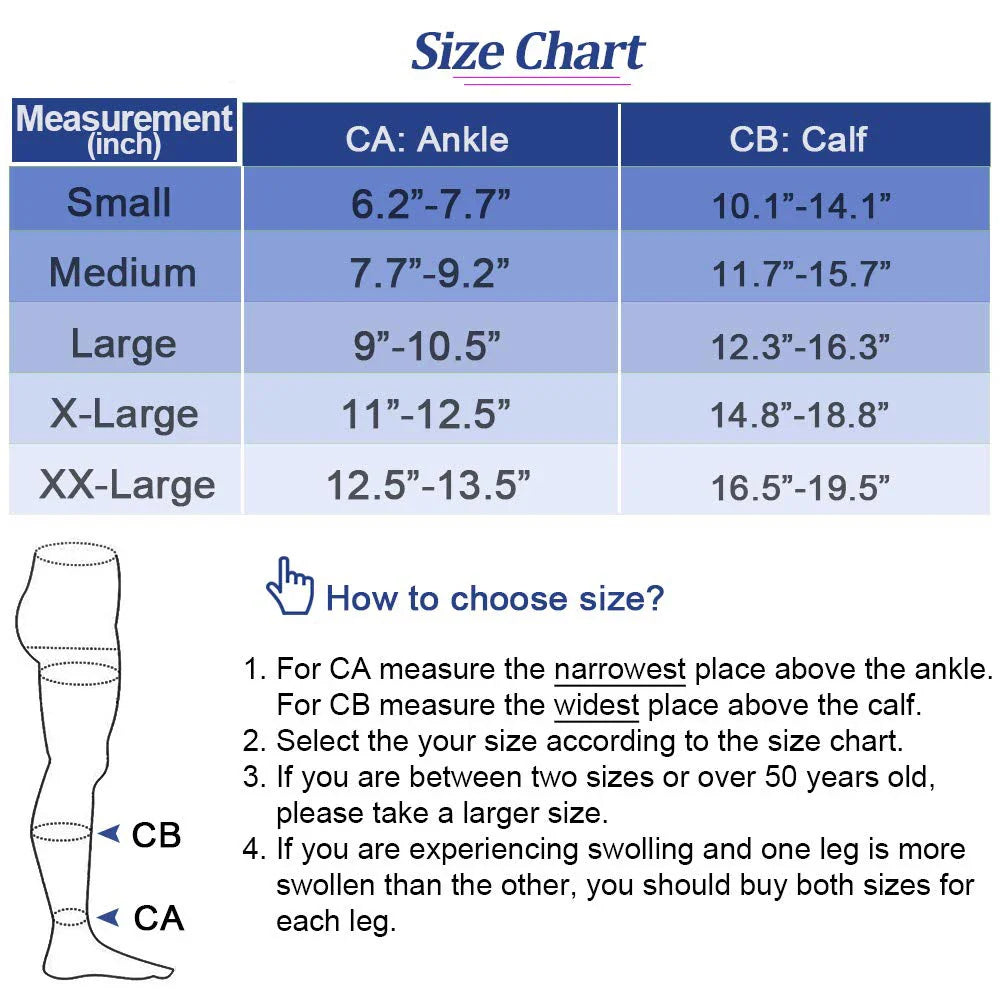 Open Toe Knee High Calf Compression Socks (U CARE) - MONLANE