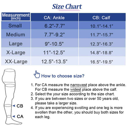Open Toe Knee High Calf Compression Socks (U CARE) - MONLANE