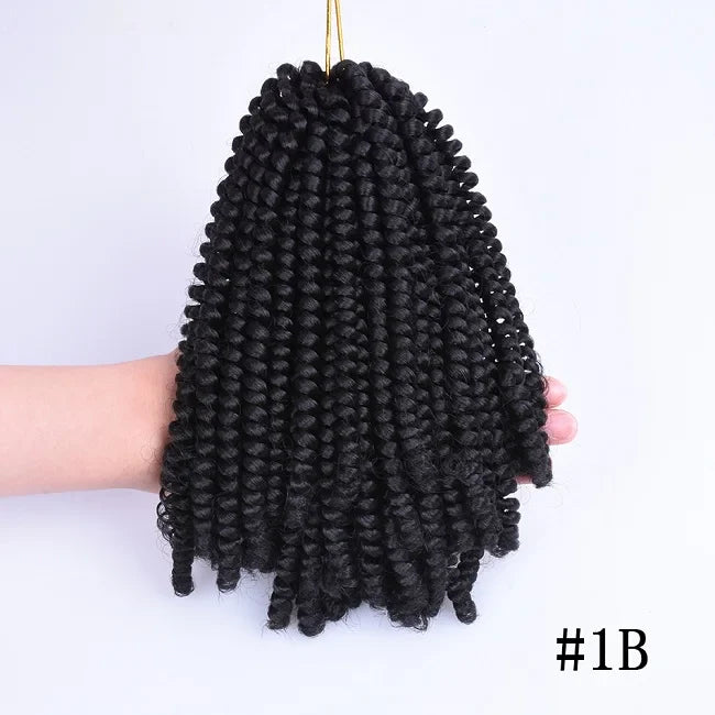 8inch Passion Twist Crochet Hair