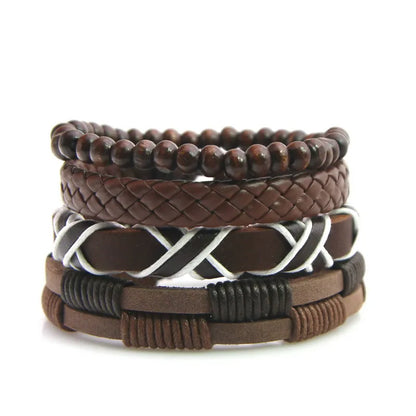 Black Believe Bracelets for Men
