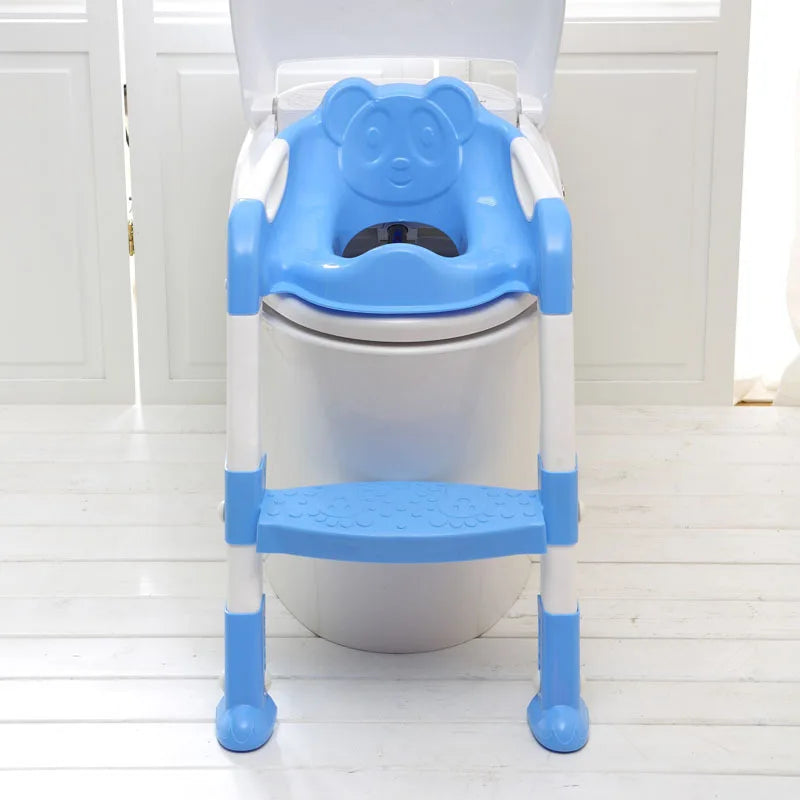 Folding Baby Potty training Seat with Adjustable Ladder - MONLANE