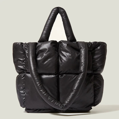 Quilted Luxury Nylon Down Cotton Bag
