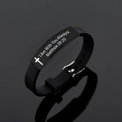 Inspirational Faith Silicone Bracelets