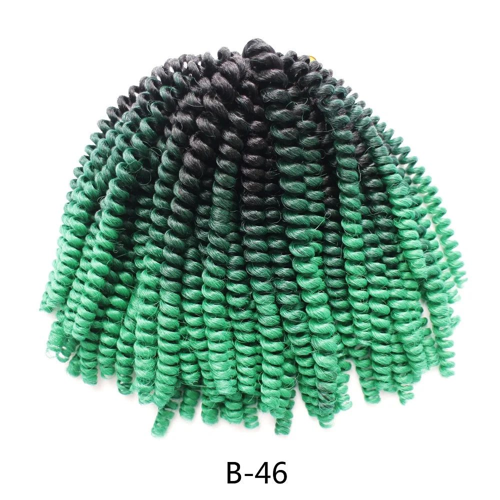 8inch Passion Twist Crochet Hair