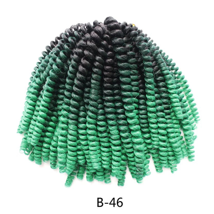 8inch Passion Twist Crochet Hair