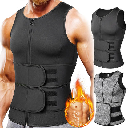 Men Body Shaper Waist Trainer Vest