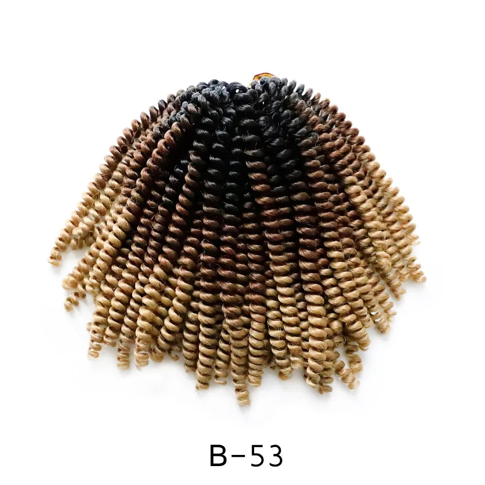 8inch Passion Twist Crochet Hair