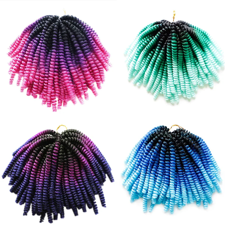 8inch Passion Twist Crochet Hair - MONLANE