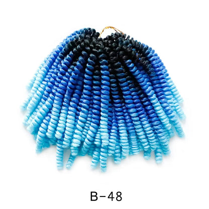 8inch Passion Twist Crochet Hair
