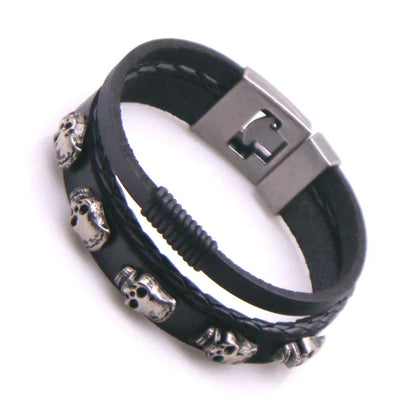 Black Believe Bracelets for Men