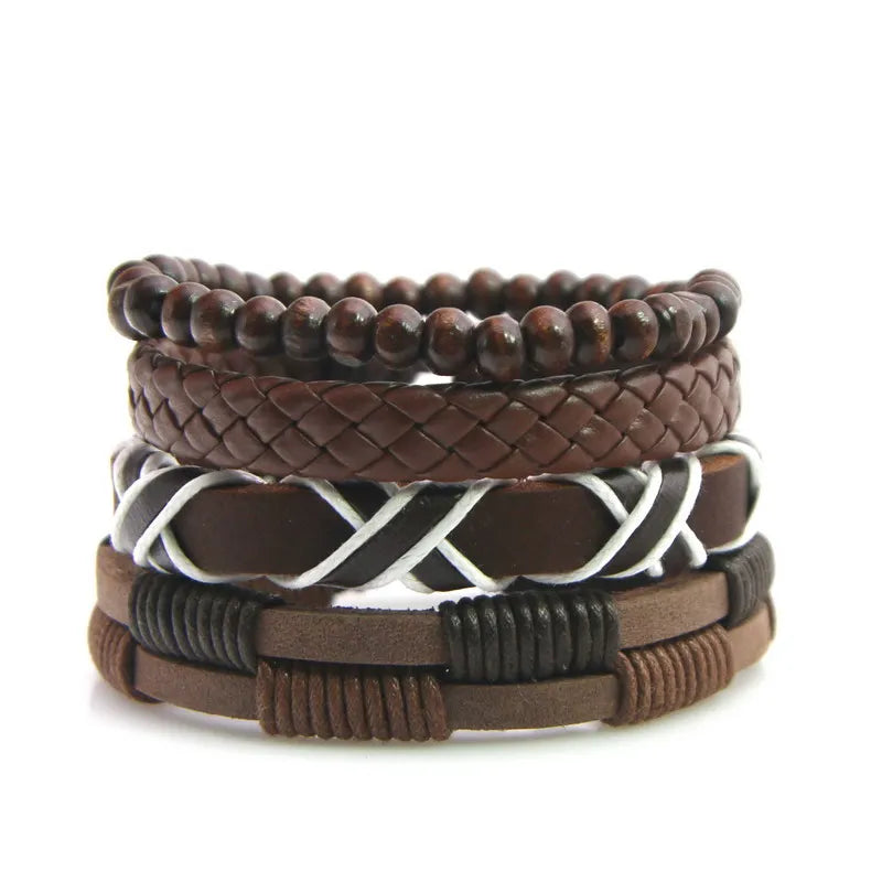 Black Believe Bracelets for Men