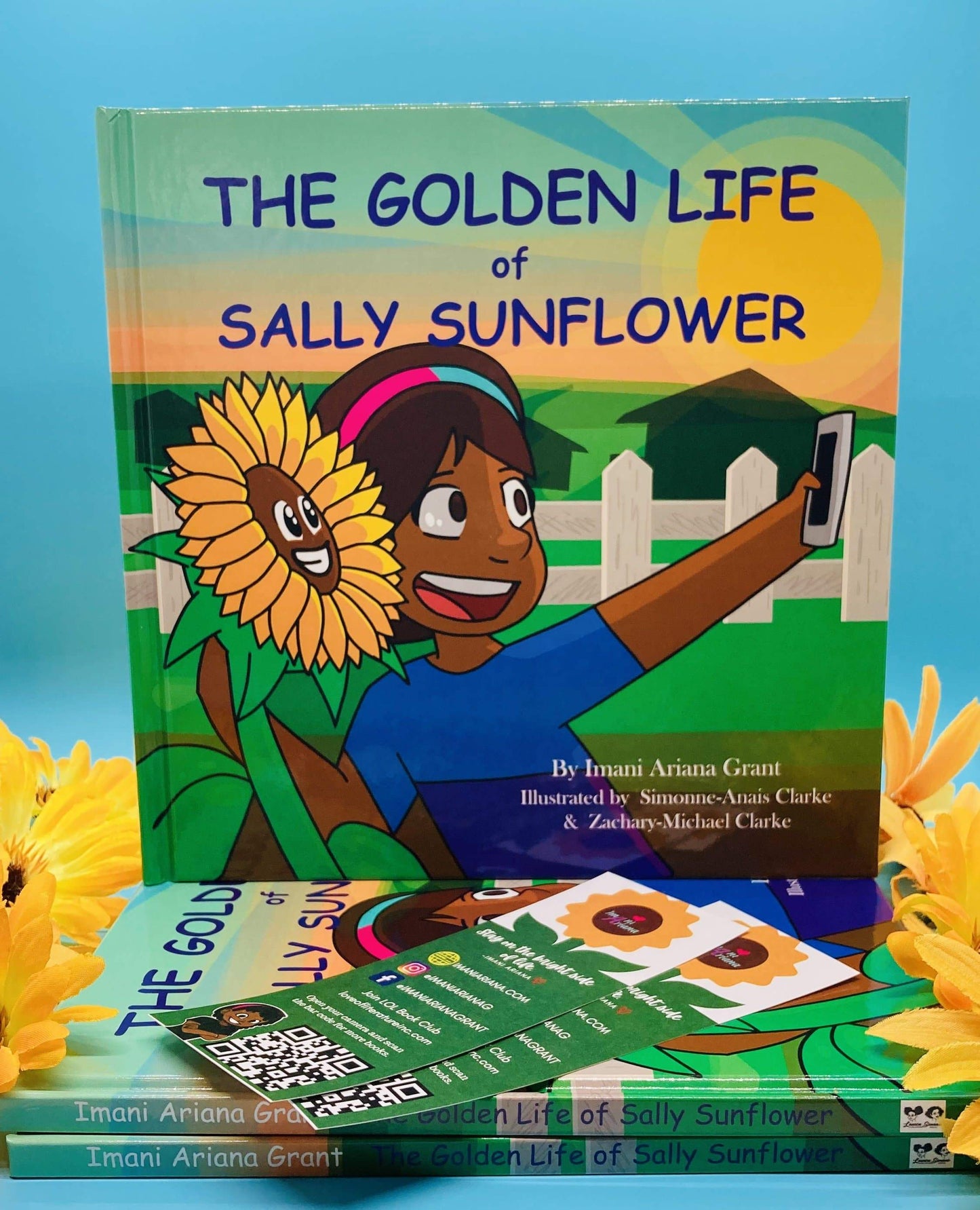 The Golden Life of Sally Sunflower Children's Science Book - MONLANE