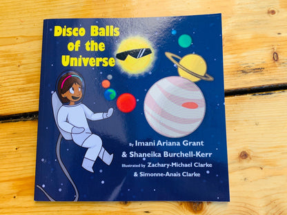 Imani Book bundle (Disco Balls & Virtual Lift Off) Children's Science Books - MONLANE