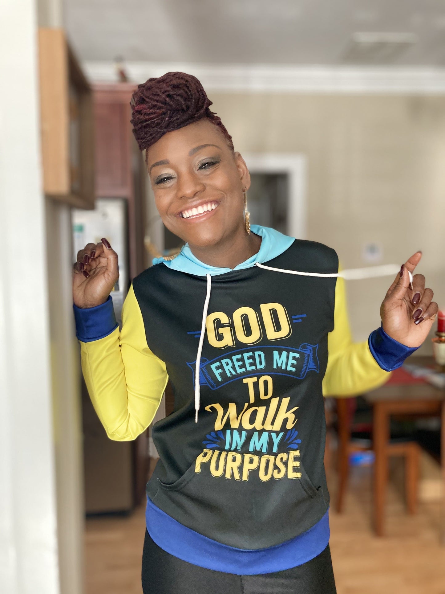 Walk In Your Purpose™️ Women's Hoodie - MONLANE