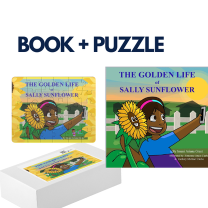 The Golden Life Of Sally Sunflower Book & Puzzle Bundle - MONLANE