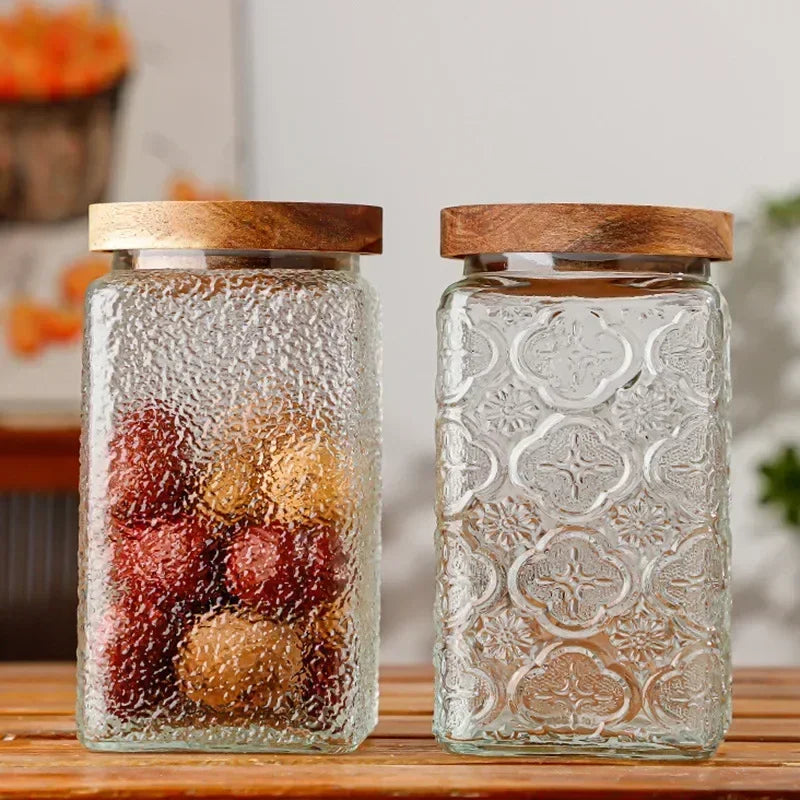 Airtight Glass Jars - MONLANE