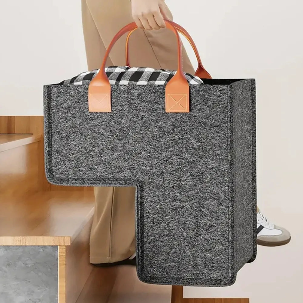 L-Shape Stair Basket