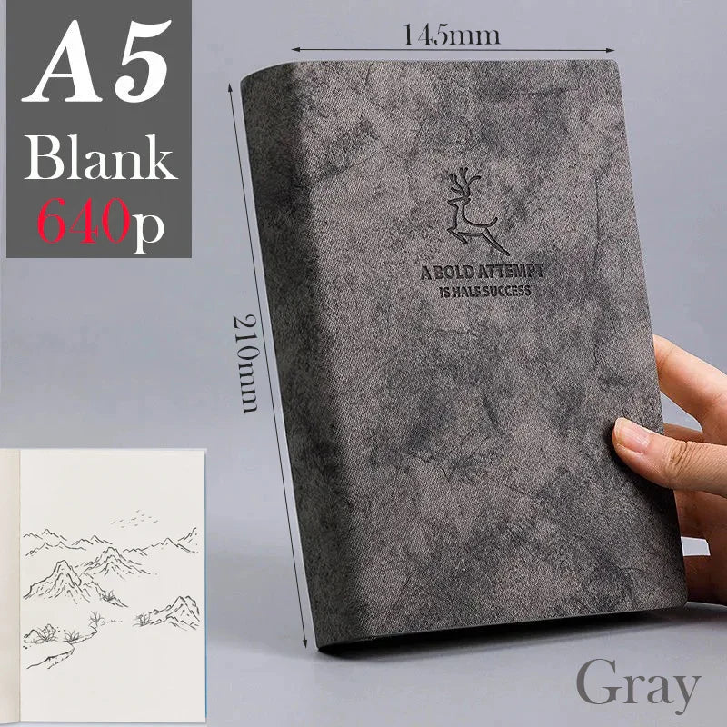Super Thick Leather Sketchbook