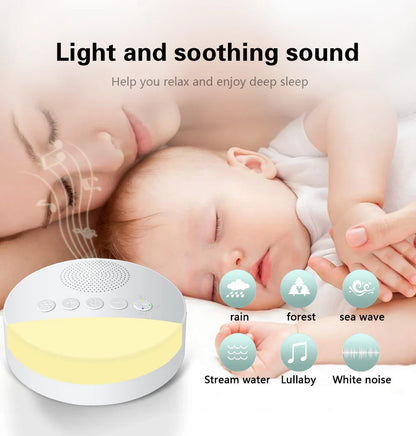 Portable Baby  Machine Baby Sleep Night Light Noise Player