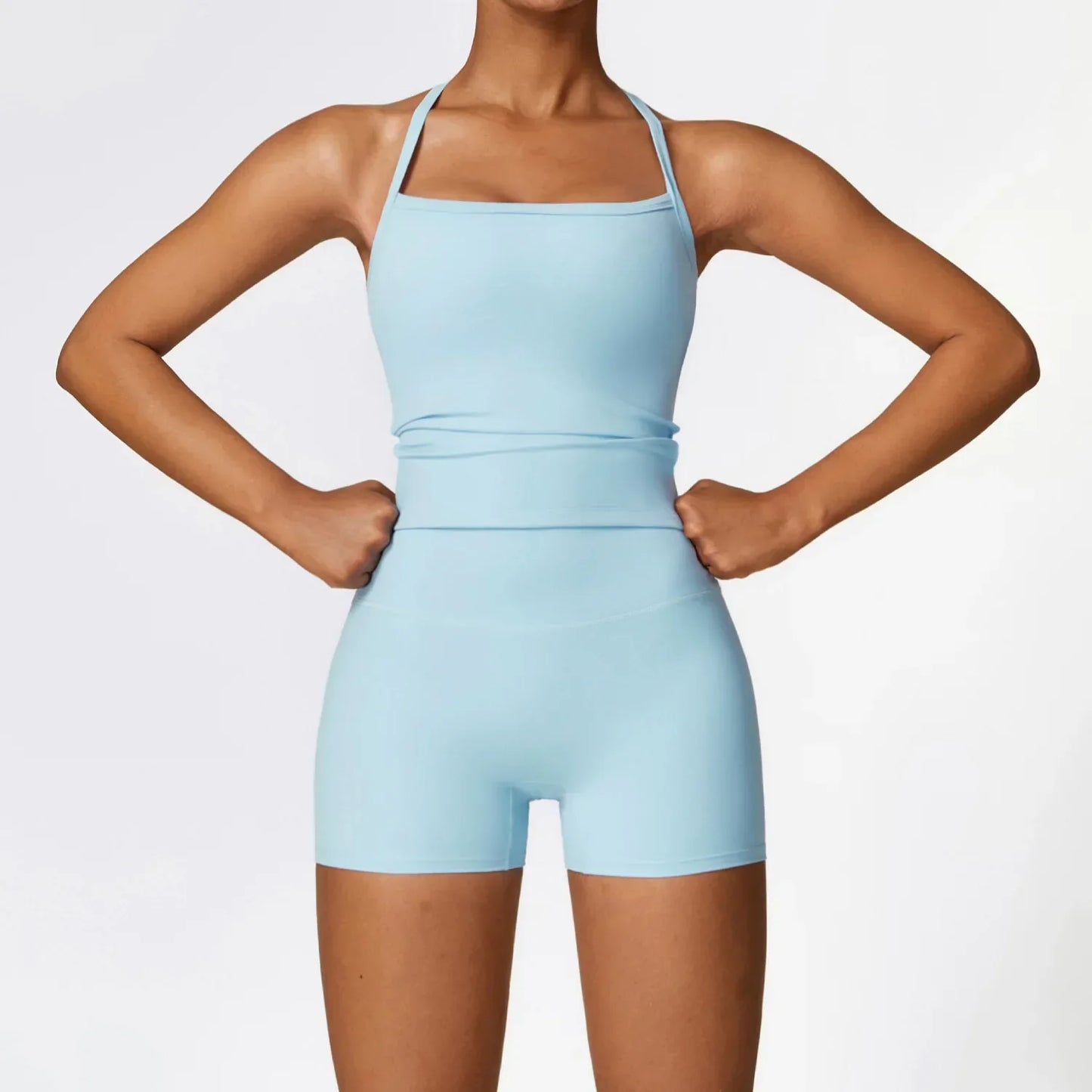 2 Piece Sports Fitness Leggings - MONLANE