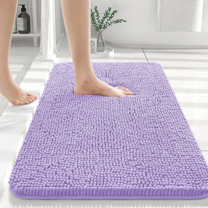 Extra Soft Thick Absorbent Shaggy Bath Mats