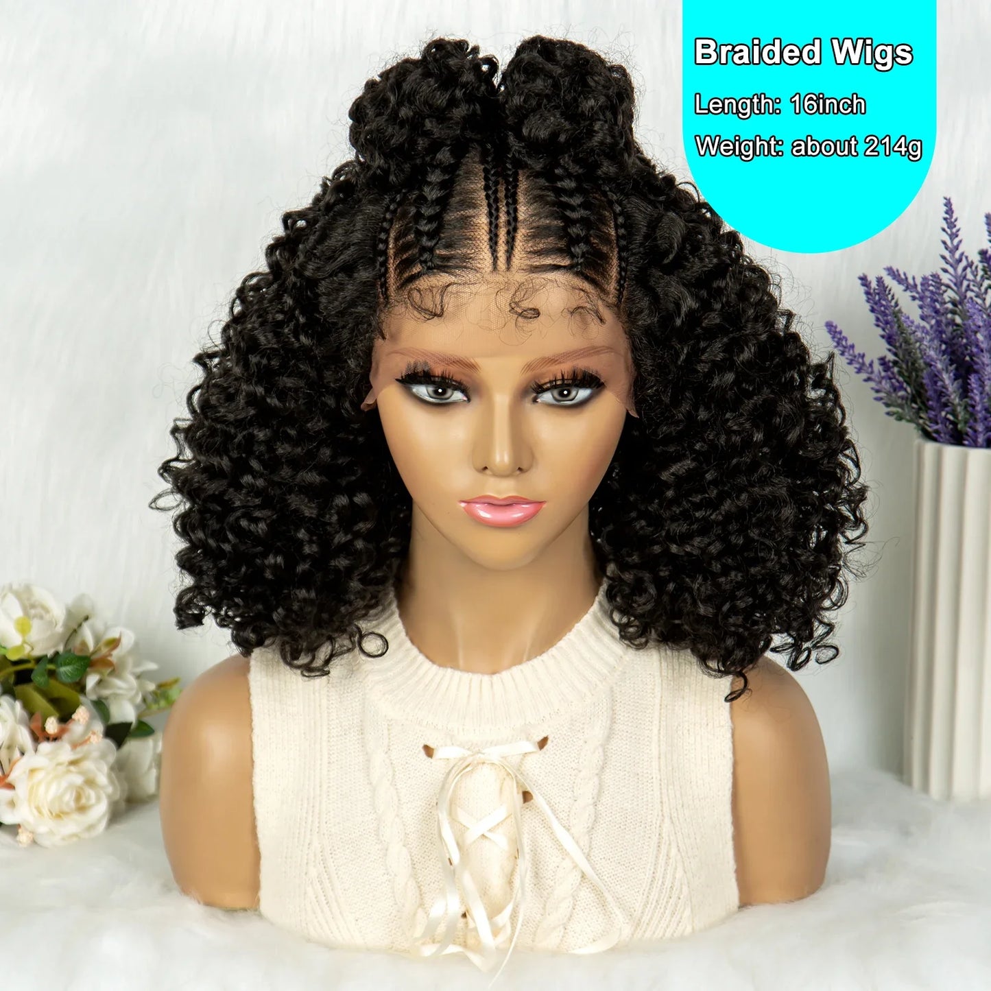 Frontal Cornrow lace front Wig