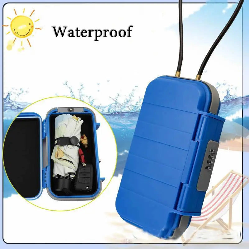 Secure Your Valuables with the Portable Beach Safe Box 4