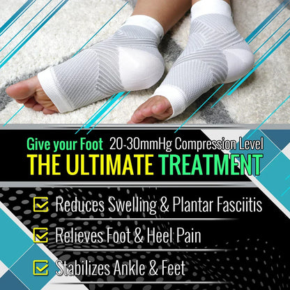 1Pair Sports Ankle Brace Compression Socks