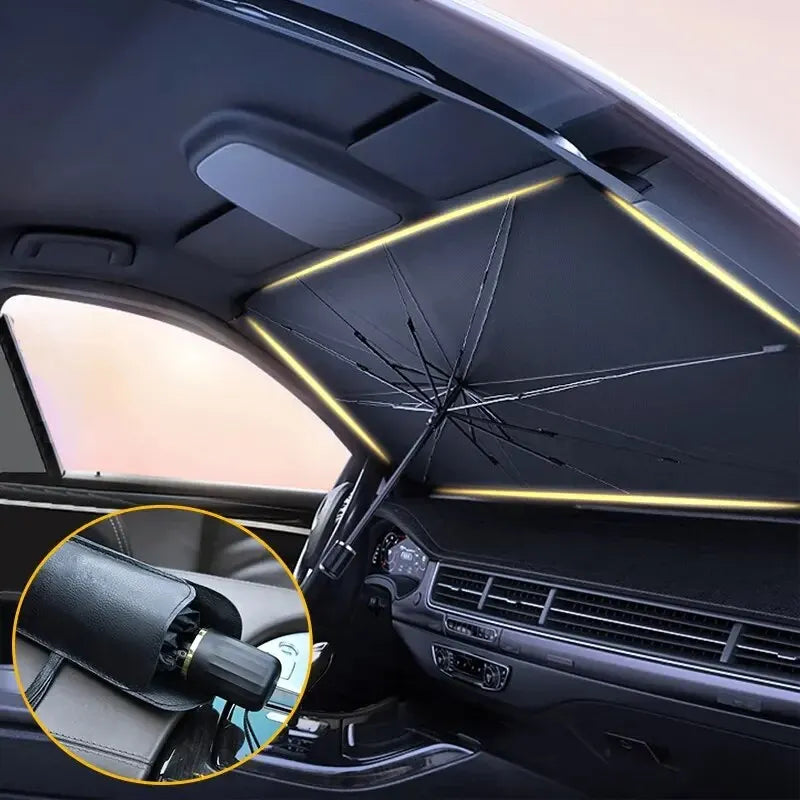 Windshield Folding Front Parasol Umbrella